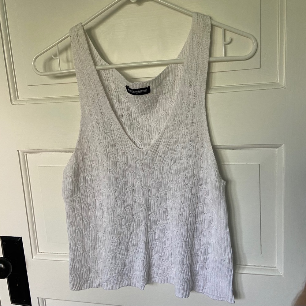 American Apparel knit tank